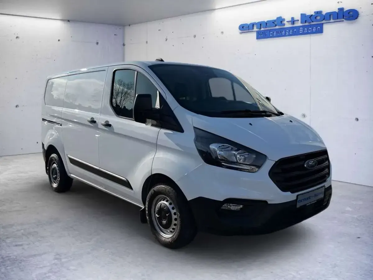 Gebraucht Ford Transit Custom Basis 105 PS (77 kW) 2023 Frostweiß Pickup