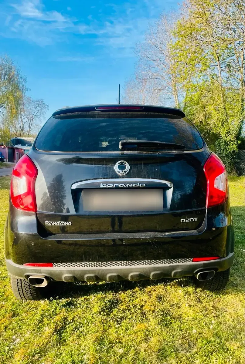 Usata SsangYong Korando 150 CV (110 kW) 2014 Nero SUV