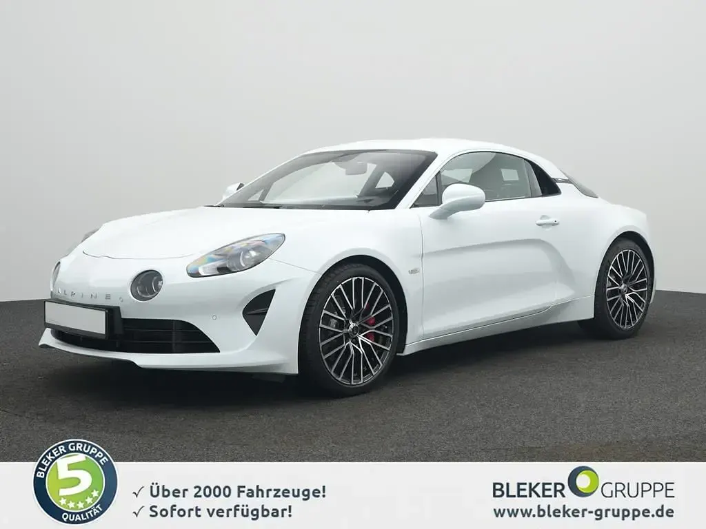 Ny Alpine A110 252 HK (185 kW) 2025 Hvid Coupe