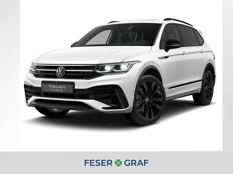 Oryxweiß perlmutteffekt Neu 2024 VW Tiguan Allspace R-line SUV | 56.990 € (Teuer) - Bild 1/4