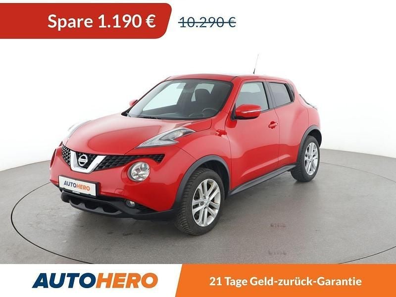 Rot Gebraucht 2017 Nissan Juke Acenta SUV | 9.100 € (Fairer Preis) - Bild 1/3