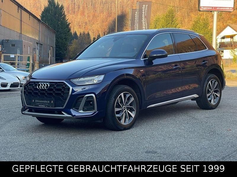 Blau Gebraucht 2023 Audi Q5 S-Line SUV | 38.890 € (Guter Preis) - Bild 1/4