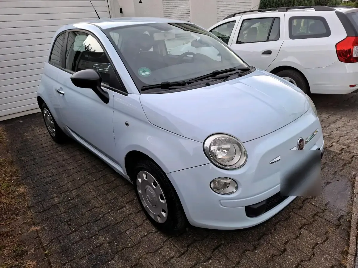 Gebraucht Fiat 500 Pop 70 PS (51 kW) 2008 Blau Kleinwagen