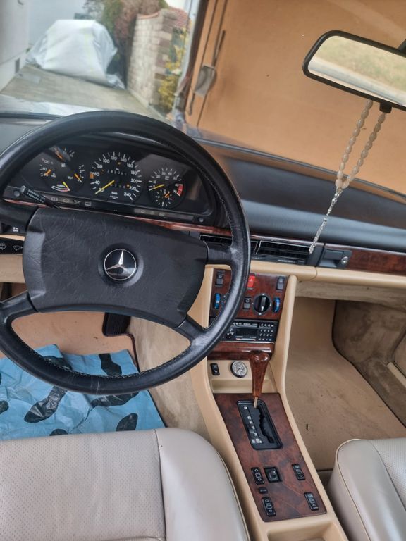 Blau Gebraucht 1987 Mercedes 500 Coupé | 19.990 € - Bild 1/4