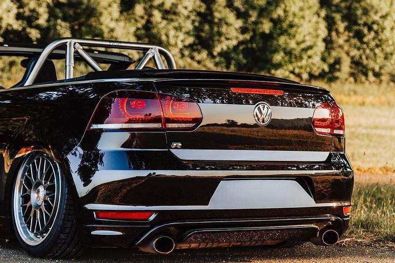 Gebraucht VW Golf Cabriolet R 265 PS (194 kW) 2014 Schwarz Cabrio