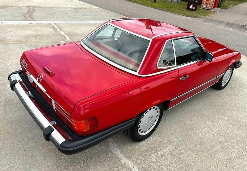 Gebraucht Mercedes 560 231 PS (169 kW) 1988 Rot Cabrio