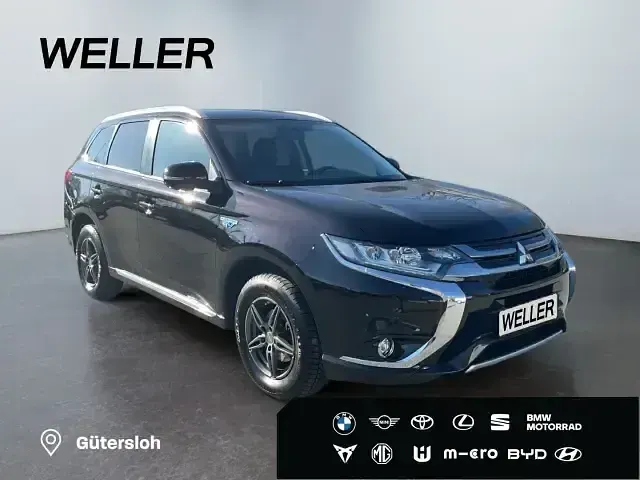 Gebraucht Mitsubishi Outlander P-HEV Plus 204 PS (150 kW) 2018 Schwarz SUV