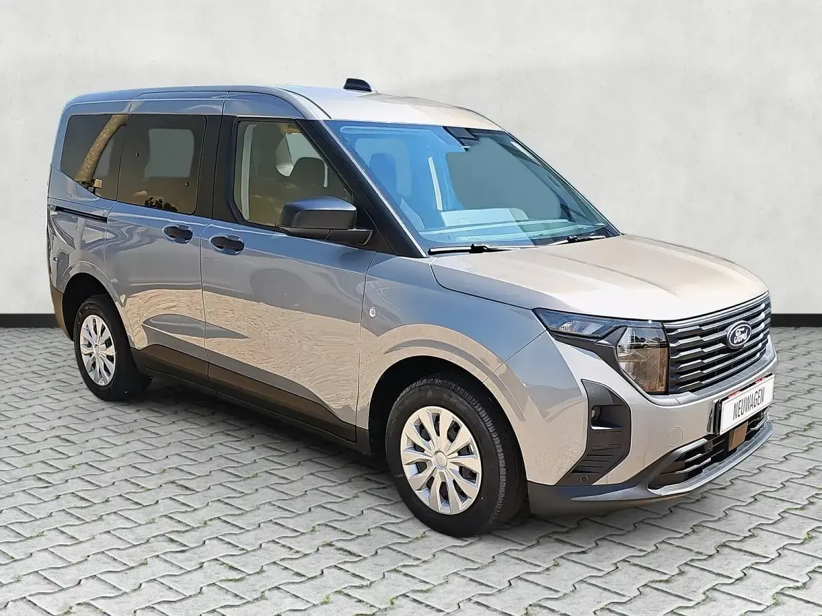 Neu Ford Tourneo Courier Trend 125 PS (91 kW) 2026 Solar silver Van / Kleinbus