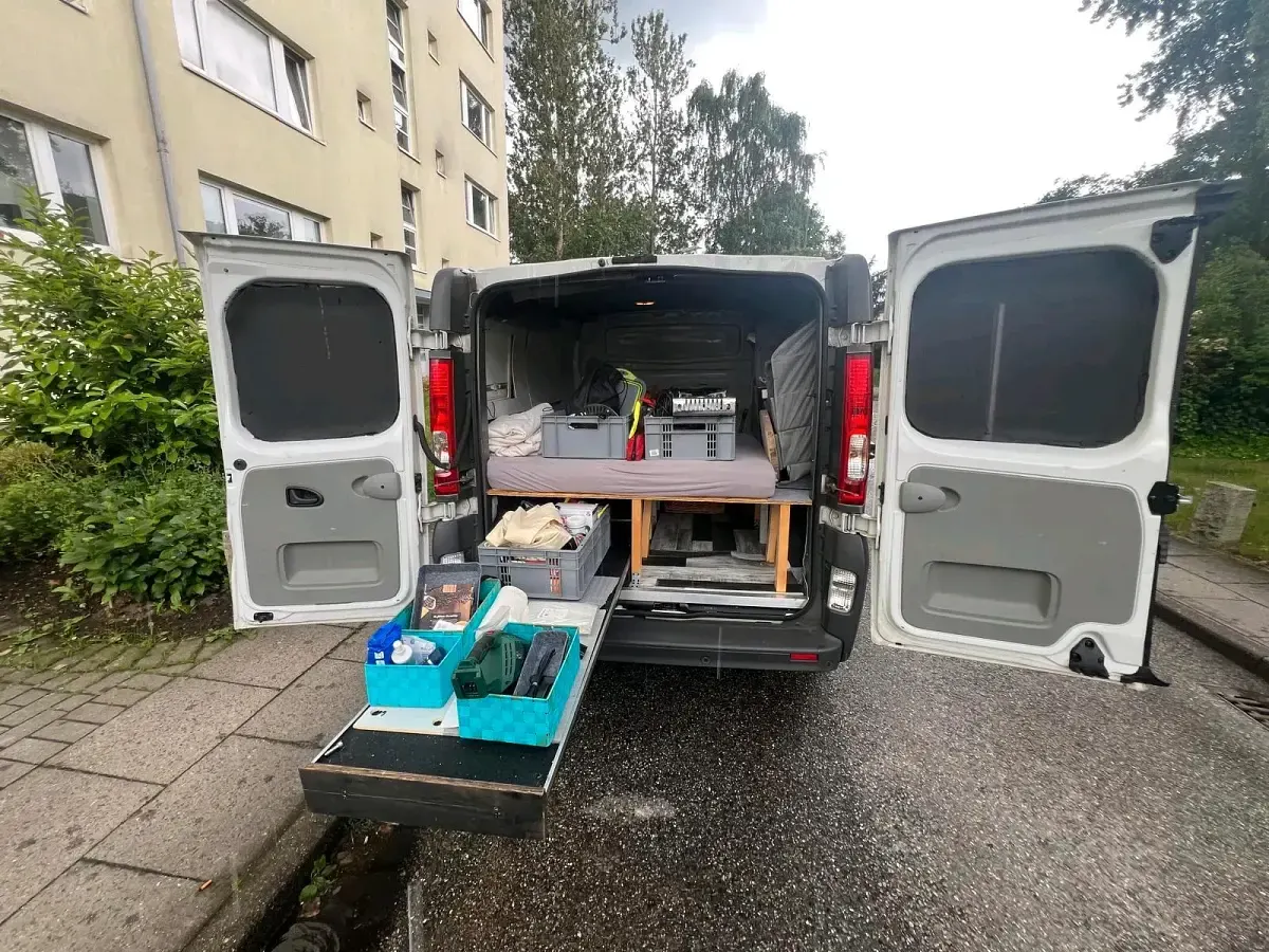 Gebraucht Renault Traffic 2015 Weiß Van / Kleinbus