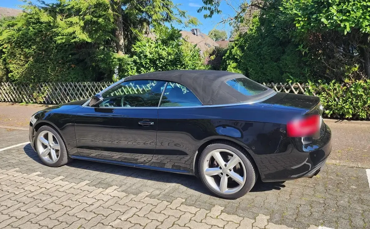 Gebraucht Audi A5 Cabriolet S-Line 160 PS (117 kW) 2008 Schwarz Cabrio