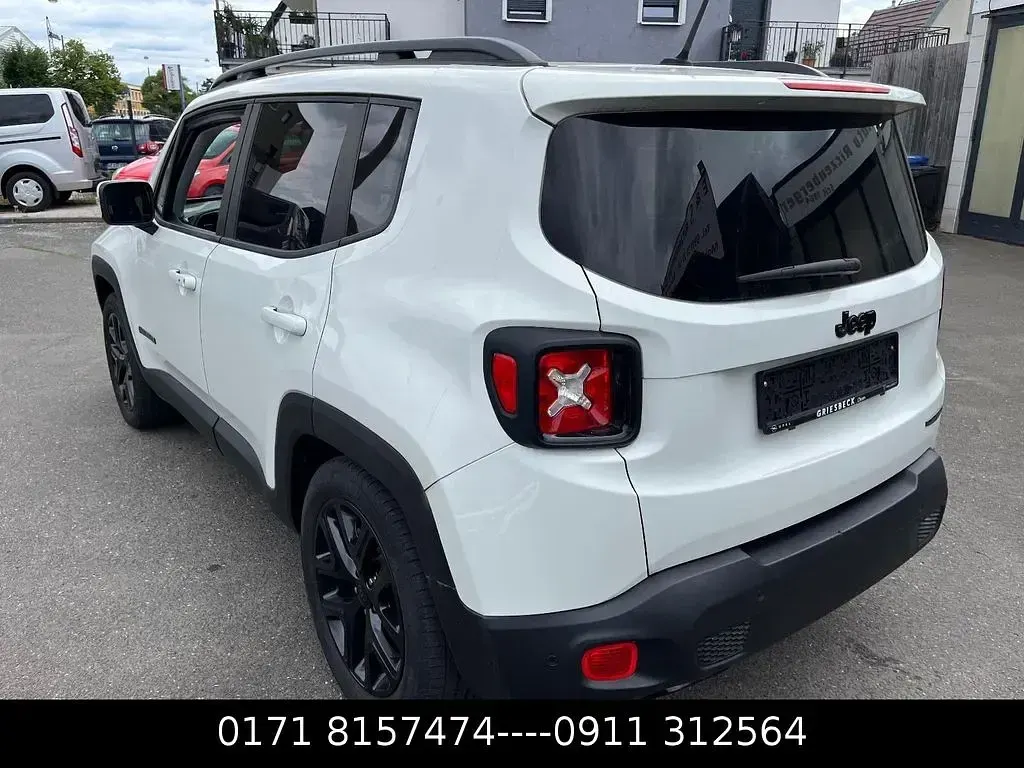 Gebraucht Jeep Renegade Longitude 110 PS (80 kW) 2018 Weiß SUV