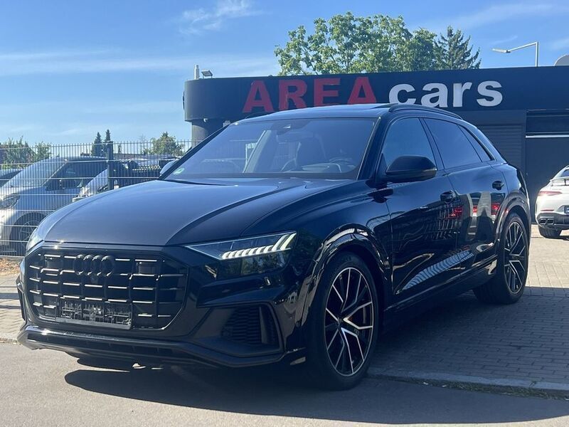 Orcaschwarz/deep black Gebraucht 2019 Audi Q8 S-Line SUV | 63.770 € (Etwas zu teuer) - Bild 1/4