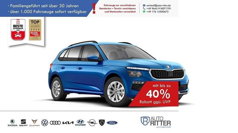 Neu Skoda Kamiq Selection 150 PS (110 kW) 2026 Raceblau metallic/blau SUV