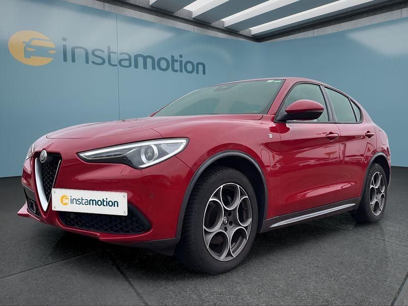 Rot Gebraucht 2022 Alfa Romeo Stelvio SUV | 33.199 € (Superpreis) - Bild 1/4