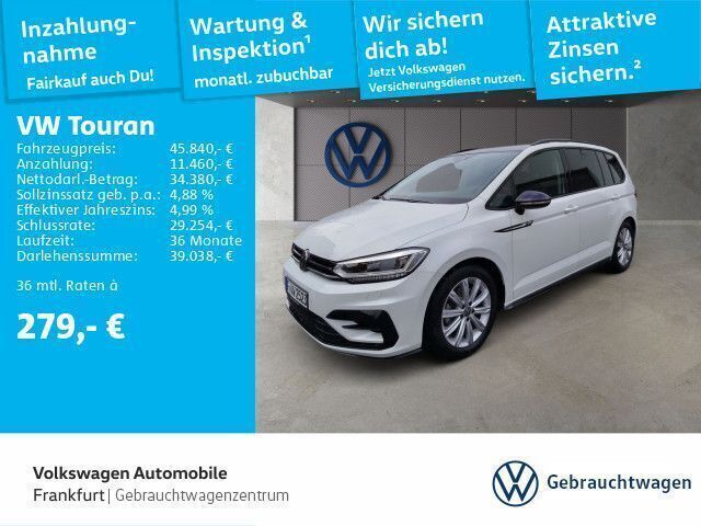 Oryxweiß perlmutteffekt Gebraucht 2024 VW Touran Highline Van / Kleinbus | 45.840 € - Bild 1/4
