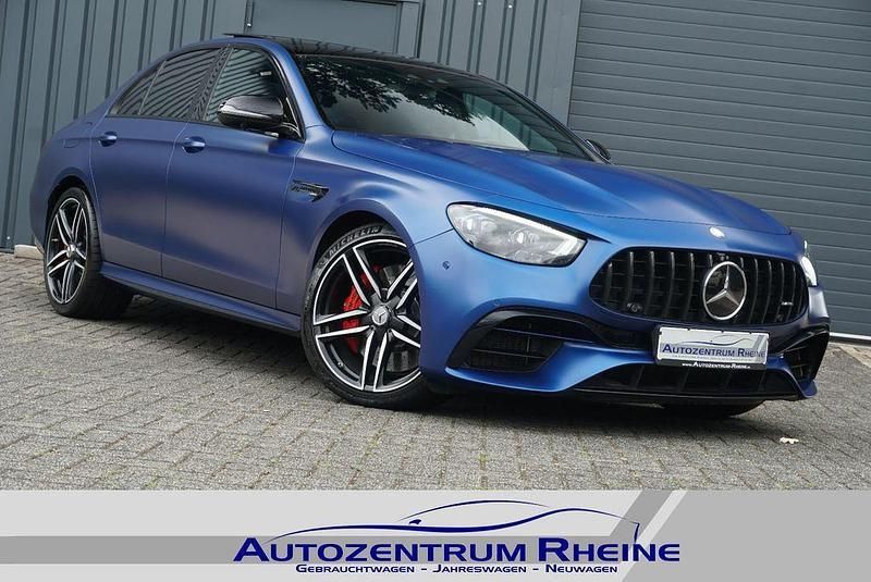 Blau Gebraucht 2021 Mercedes E63S AMG AMG Limousine | 83.477 € (Superpreis) - Bild 1/4