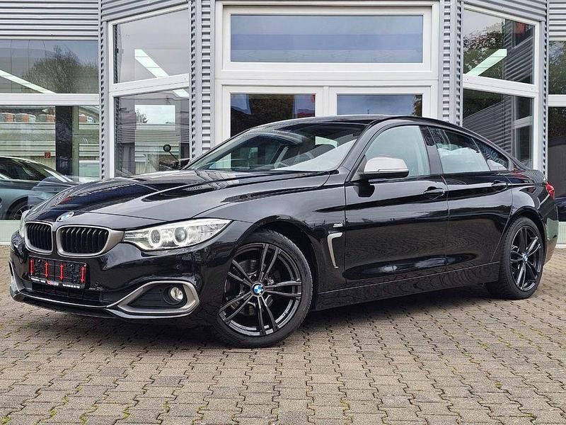 Schwarz Gebraucht 2016 BMW 420 Gran Coupé Sport Line Coupé | 14.990 € (Fairer Preis) - Bild 1/4