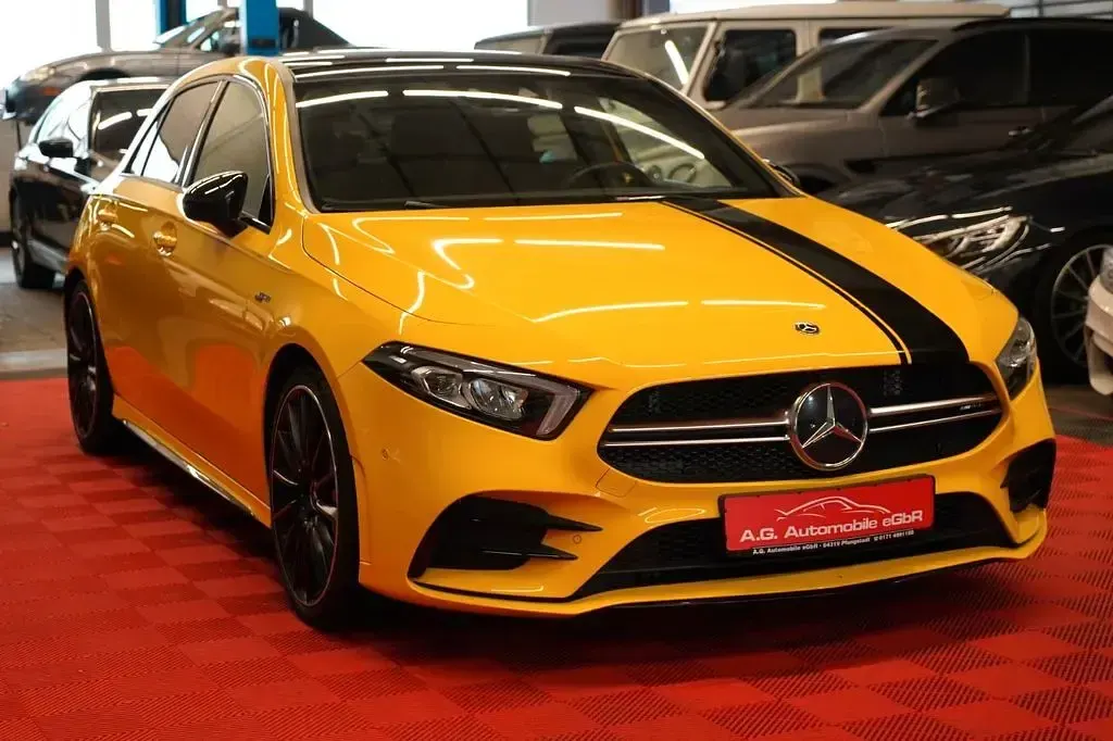 Gebraucht Mercedes A35 AMG AMG 306 PS (225 kW) 2019 Gelb Limousine