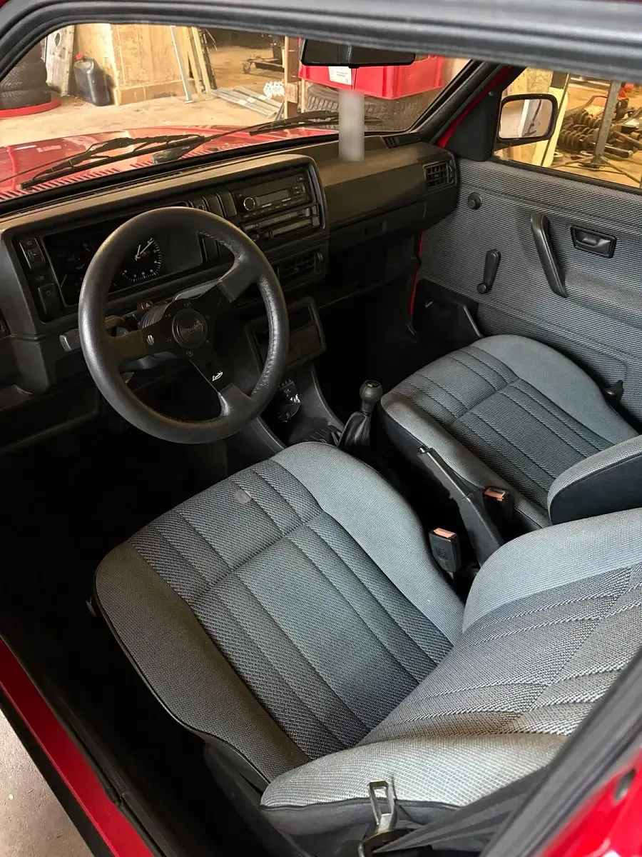 Gebraucht VW Golf II 55 PS (40 kW) 1991 Rot Kleinwagen