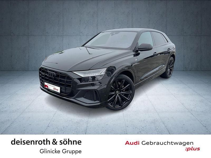 Gebraucht Audi Q8 S-Line 231 PS (169 kW) 2021 Mythosschwarz metallic SUV