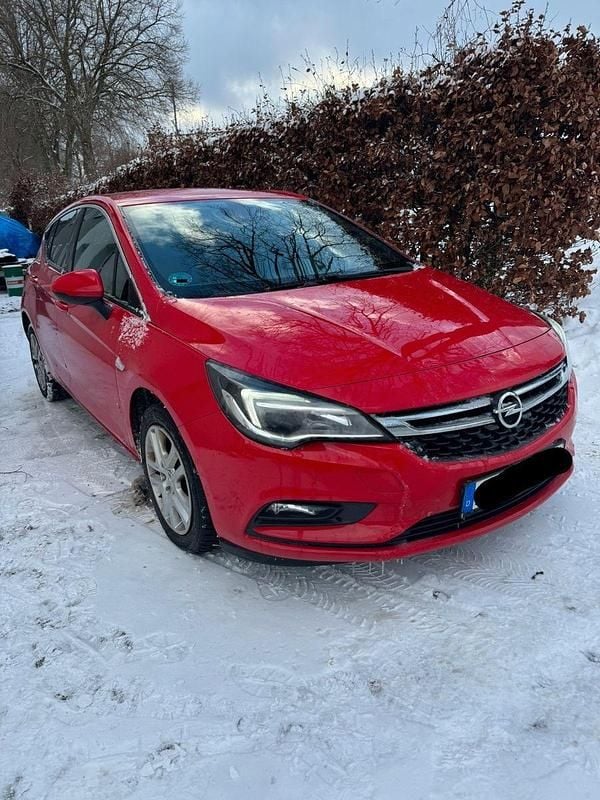 Gebraucht Opel Astra Dynamic 125 PS (91 kW) 2016 Rot Limousine