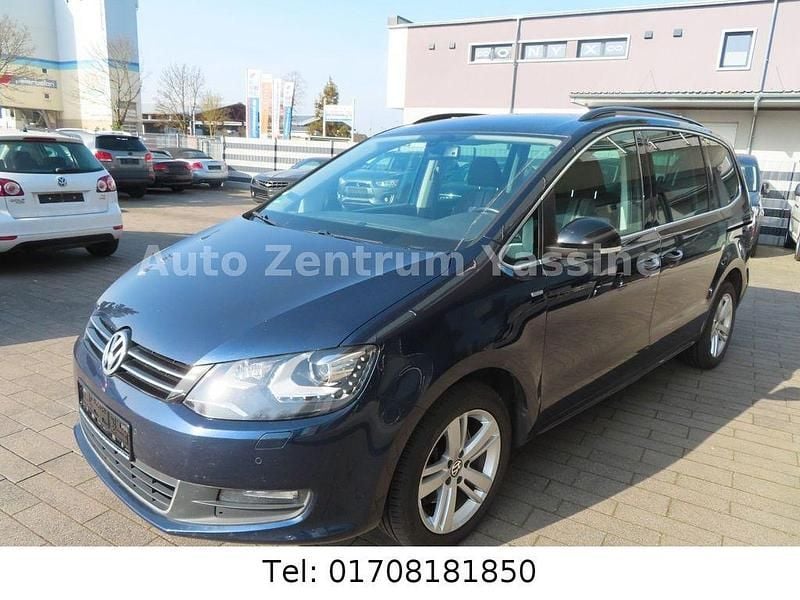 Gebraucht VW Sharan Match 170 PS (125 kW) 2012 Blau Van / Kleinbus