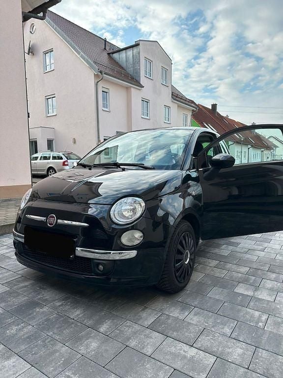 Gebraucht Fiat 500 Lounge 69 PS (50 kW) 2011 Schwarz Kleinwagen