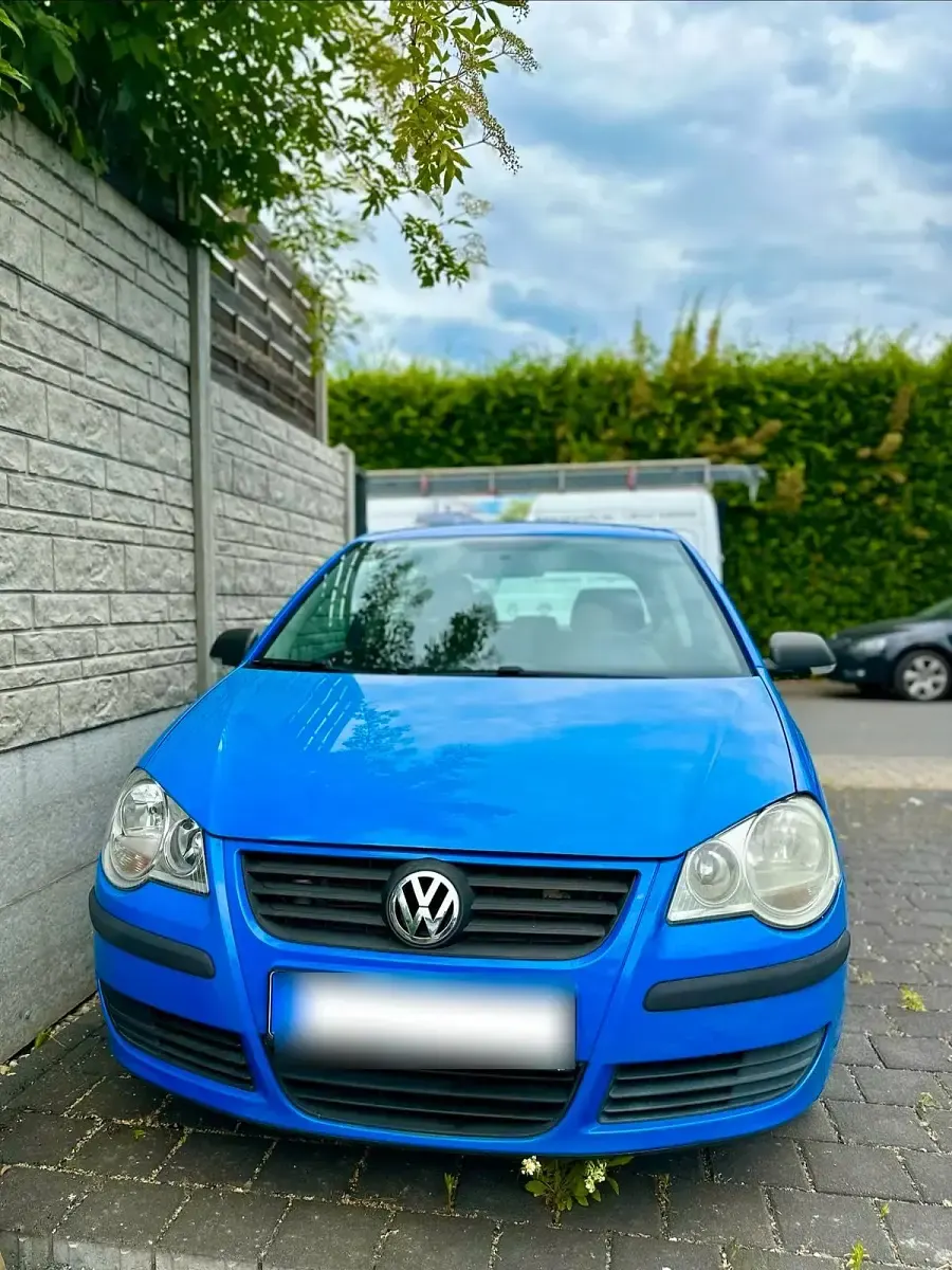 Gebraucht VW Polo 60 PS (44 kW) 2009 Blau Kleinwagen