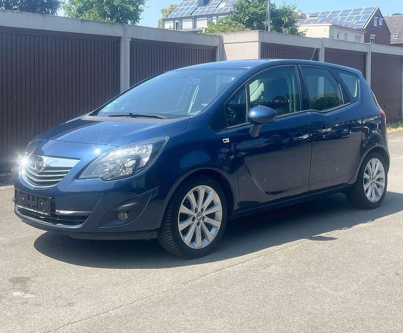 Ozeanblau/waterworld Gebraucht 2011 Opel Meriva Innovation Van / Kleinbus | 4.250 € (Guter Preis) - Bild 1/4