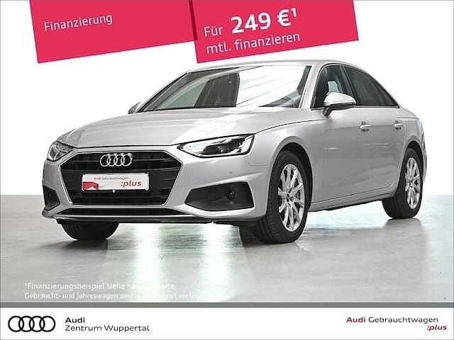Silber Gebraucht 2022 Audi A4 Basis Limousine | 23.987 € (Superpreis) - Bild 1/3