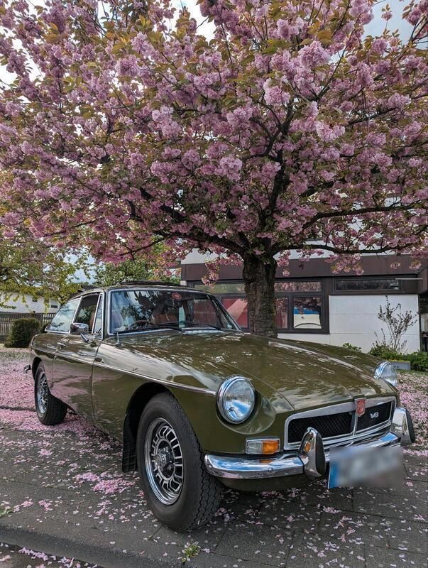 Grün Gebraucht 1974 MG B GT Coupé | 23.500 € - Bild 1/4