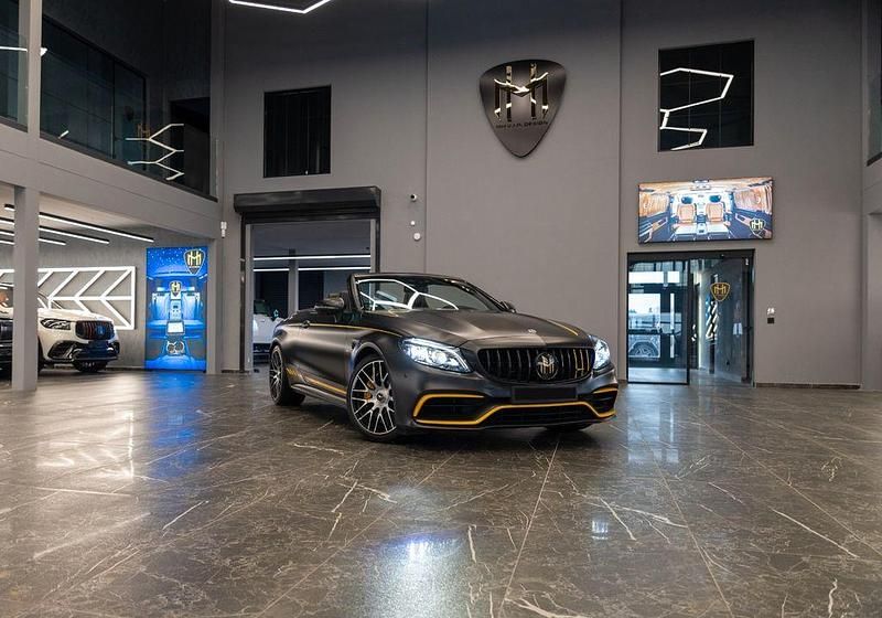 Grau Gebraucht 2022 Mercedes C63S AMG AMG Cabrio | 106.999 € - Bild 1/4