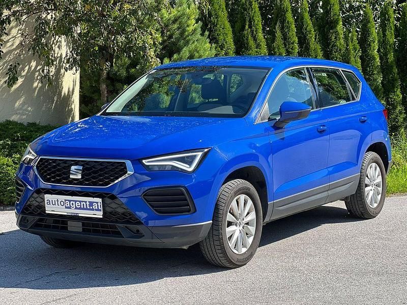 Blau Gebraucht 2024 Seat Ateca Reference SUV | 20.230 € (Superpreis) - Bild 1/4