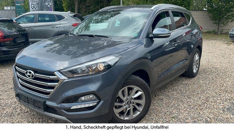 Grau Gebraucht 2016 Hyundai Tucson Style SUV | 13.800 € (Guter Preis) - Bild 1/4