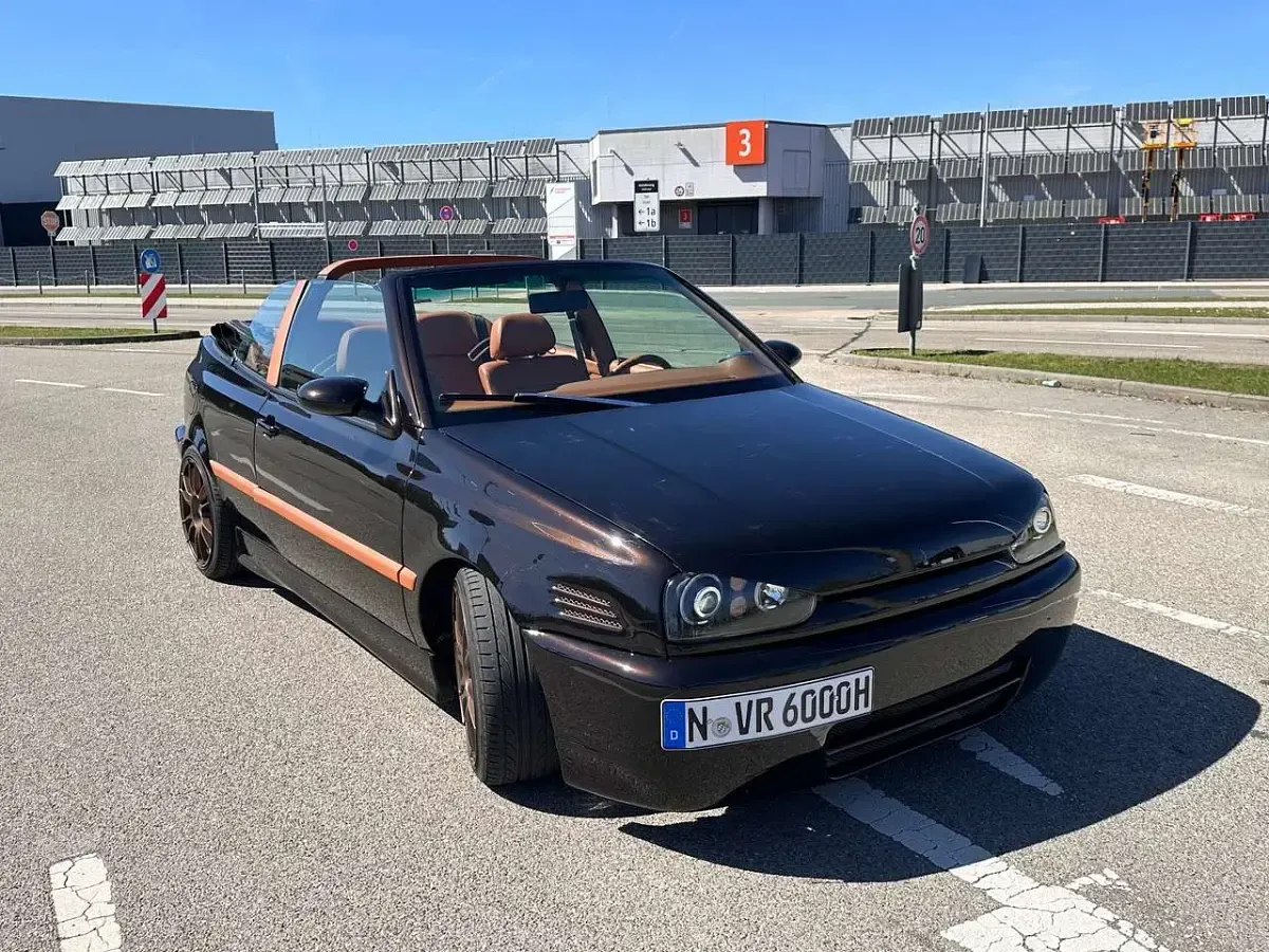 Gebraucht VW Golf Cabriolet 204 PS (150 kW) 1994 Schwarz Cabrio