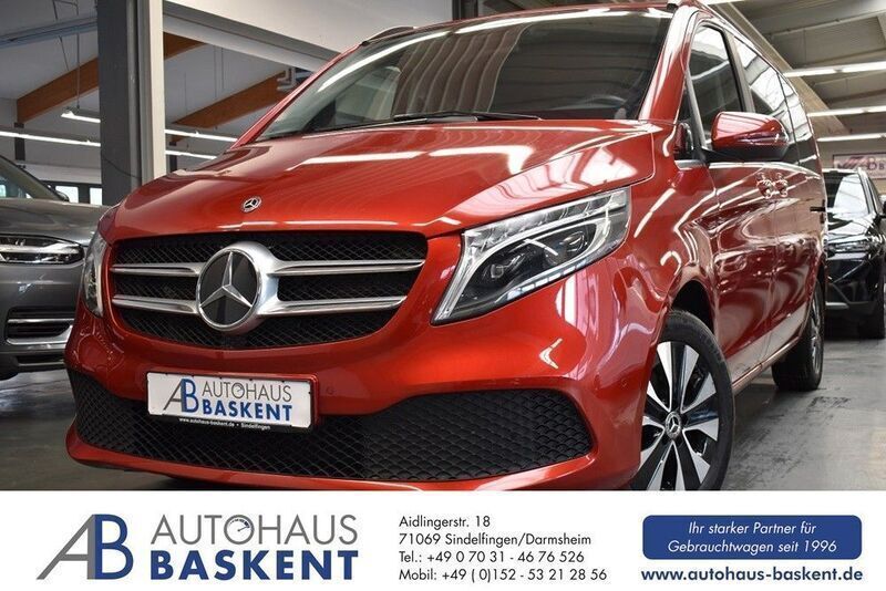 Rot Gebraucht 2020 Mercedes V250 Avantgarde Van / Kleinbus | 45.890 € (Superpreis) - Bild 1/4