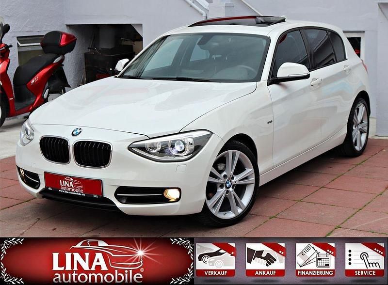 Weiß Gebraucht 2013 BMW 116 Sport Line Kleinwagen | 9.980 € (Fairer Preis) - Bild 1/4