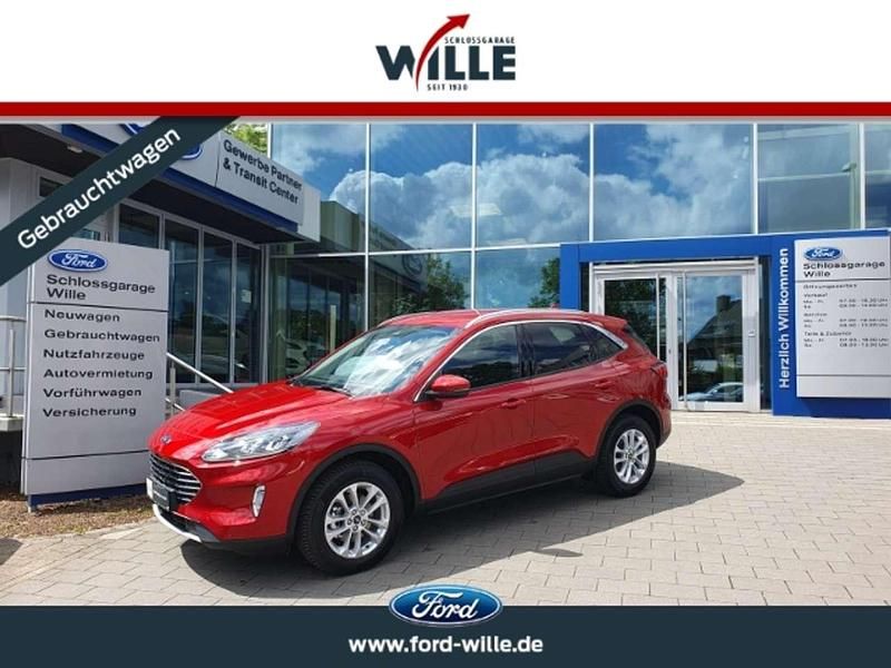 Lucidrot metallic Gebraucht 2023 Ford Kuga Titanium SUV | 33.550 € (Etwas zu teuer) - Bild 1/4