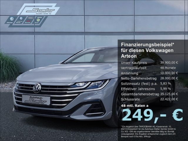 Grau Gebraucht 2023 VW Arteon R-line Limousine | 41.390 € (Fairer Preis) - Bild 1/4