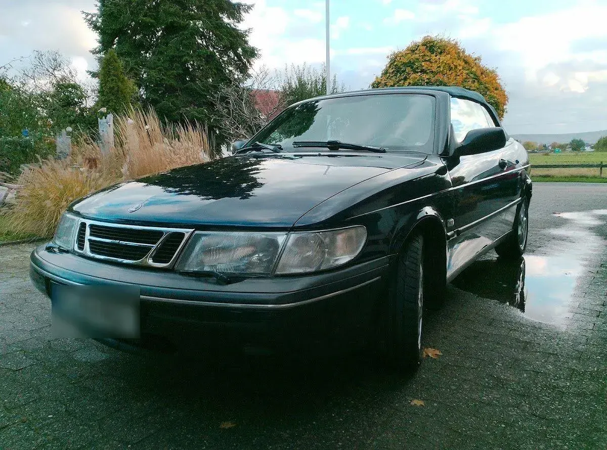 Gebraucht Saab 900 Cabriolet 150 PS (110 kW) 1997 Blau Cabrio