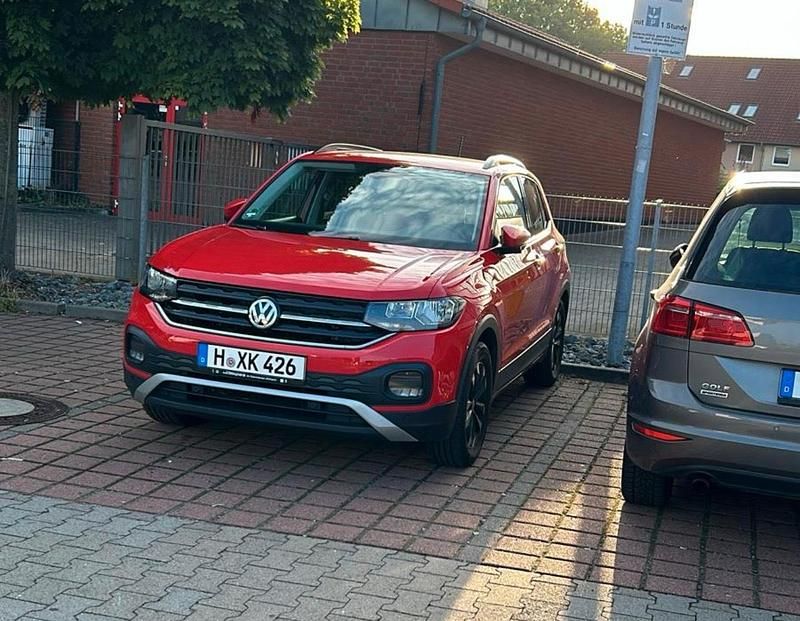 Gebraucht VW T-Cross 110 PS (80 kW) 2020 Rot SUV