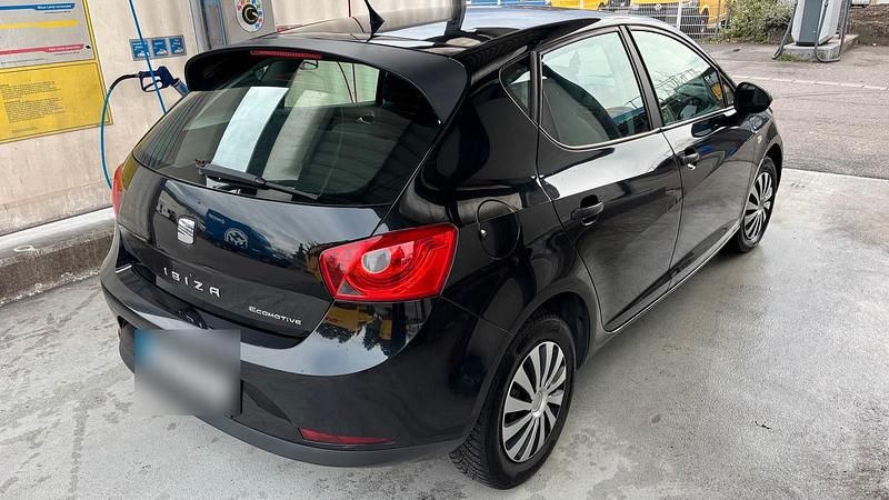 Gebraucht Seat Ibiza 75 PS (55 kW) 2011 Schwarz Kleinwagen