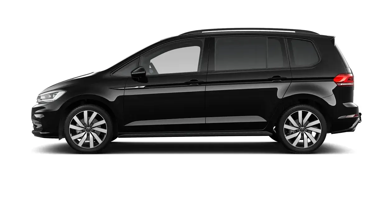 Gebraucht VW Touran R-line 150 PS (110 kW) 2024 Deep black perleffekt Van / Kleinbus