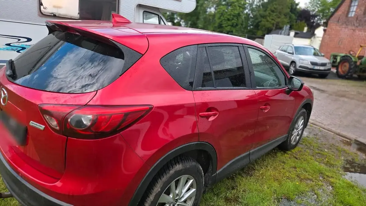 Gebraucht Mazda CX-5 150 PS (110 kW) 2015 Rot SUV