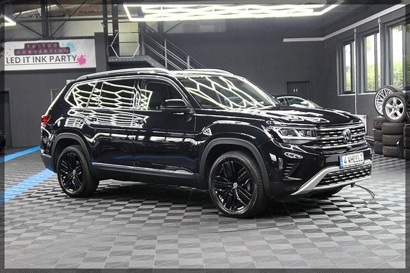 Schwarz Gebraucht 2021 VW Atlas SEL SUV | 36.999 € (Superpreis) - Bild 1/4