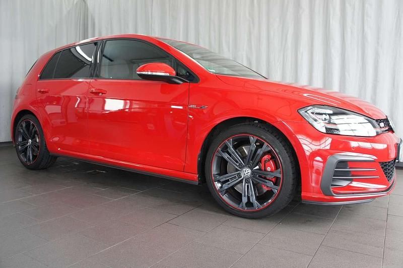 Rot Gebraucht 2019 VW Golf VII GTI Limousine | 24.990 € (Fairer Preis) - Bild 1/4