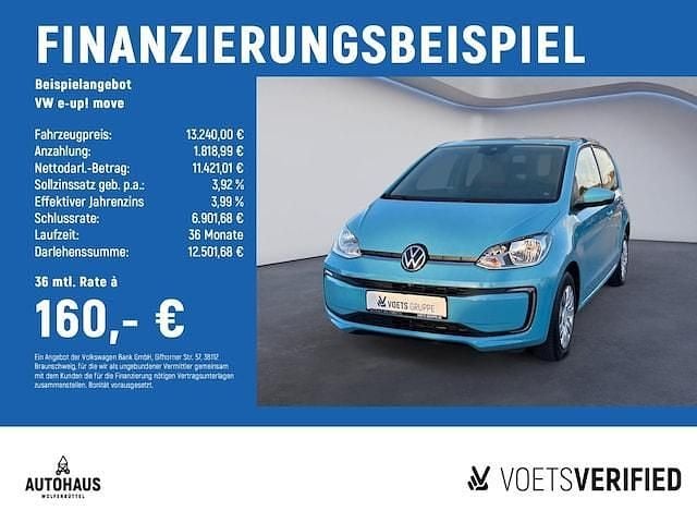 Gebraucht VW e-up! Move 61 kW (83 PS) 2022 Kleinwagen