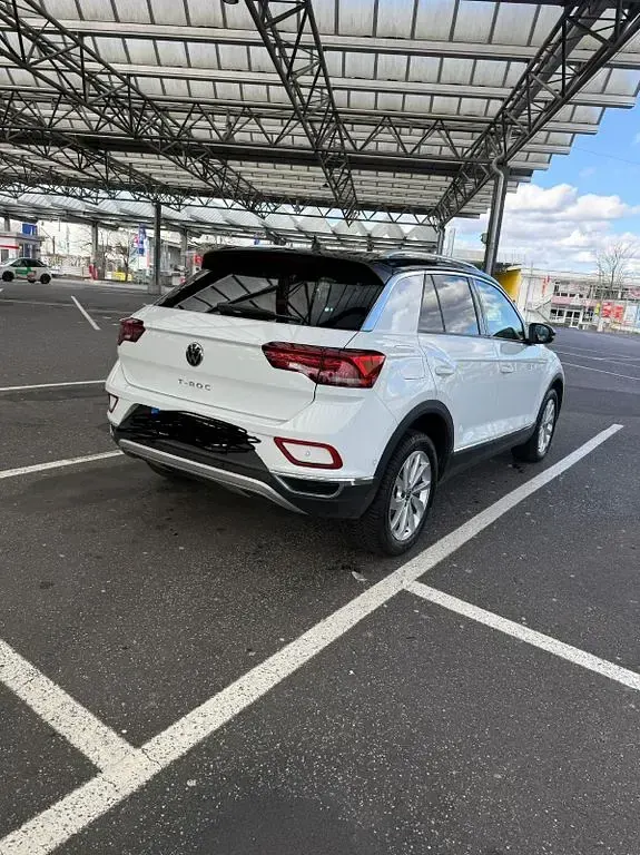 Gebraucht VW T-Roc Style 110 PS (80 kW) 2023 Weiß SUV