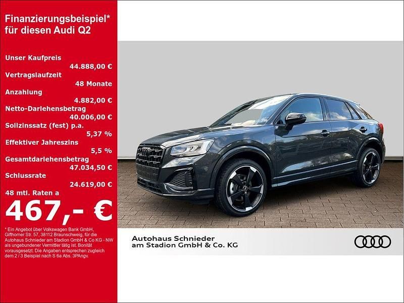 Neu Audi Q2 Advanced Plus 150 PS (110 kW) 2026 Grau SUV