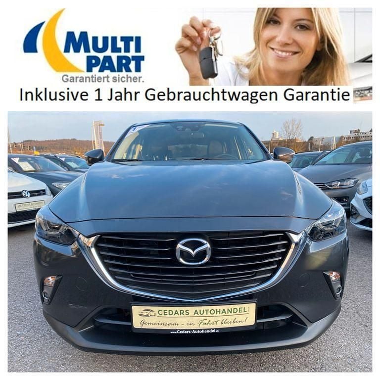 Gebraucht Mazda CX-3 Exclusive-Line 120 PS (88 kW) 2016 Graphitgrau metallic SUV